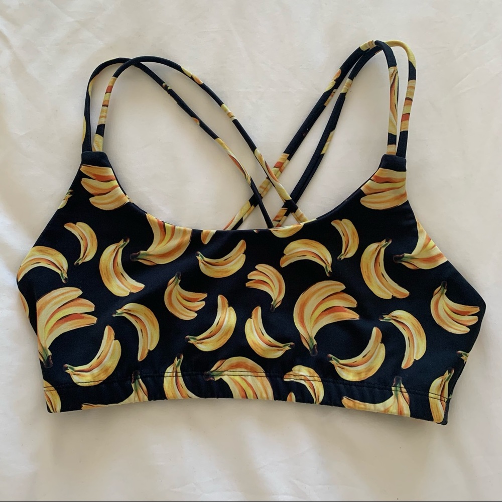 Show Me Your Mumu Banana Sports bra size medium